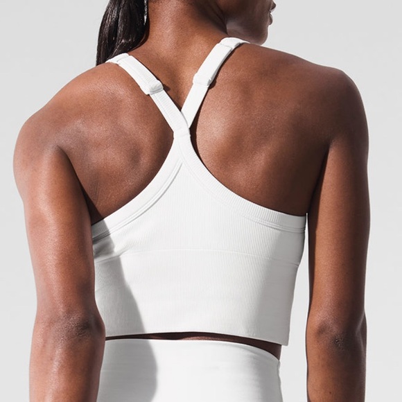 seamless ribbed favorite bra tank - Picture 2 of 7